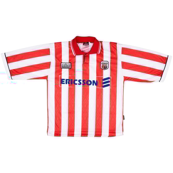 1996-98 Brentford Match Issue Home Shirt #5