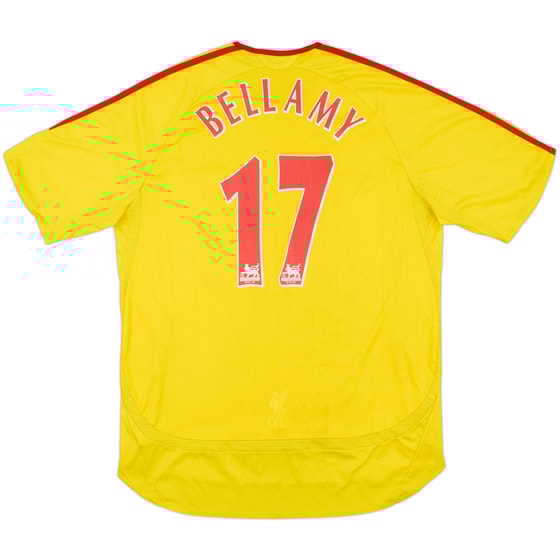 2006-07 Liverpool Away Shirt Bellamy #17 - 5/10 - (L)