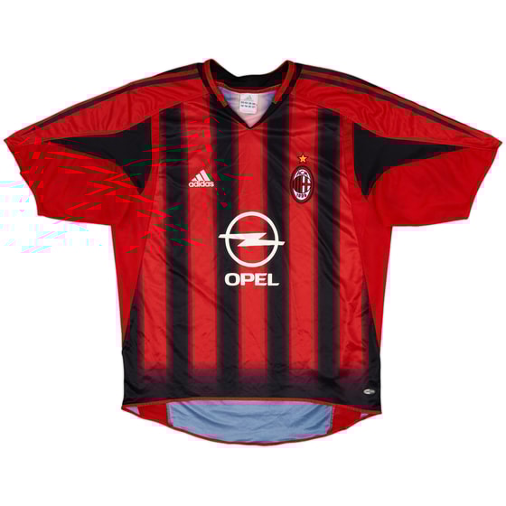 2004-05 AC Milan Home Shirt - 8/10 - (L)