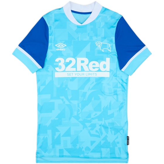 2021-22 Derby County Away Shirt - 10/10 - (S)