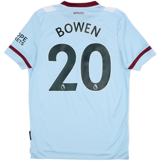 2021-22 West Ham Away Shirt Bowen #20 - 10/10 - (L)