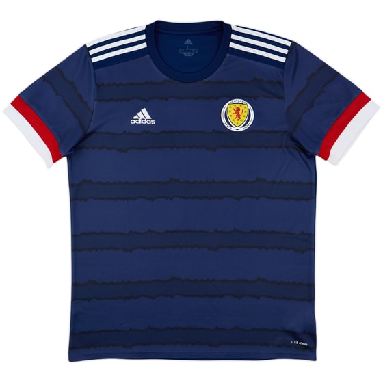 2020-22 Scotland Home Shirt - 8/10 - (L)