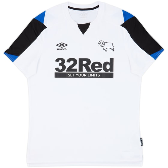 2021-22 Derby Home Shirt - 8/10 - (L)