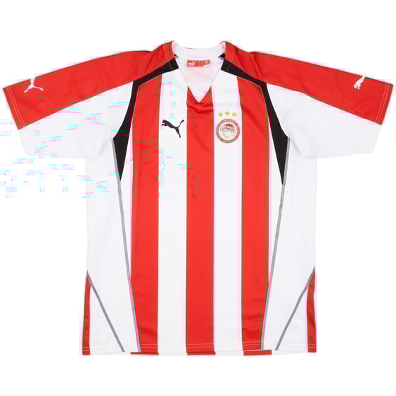 2005-06 Olympiakos Home Shirt - 6/10 - (XL)