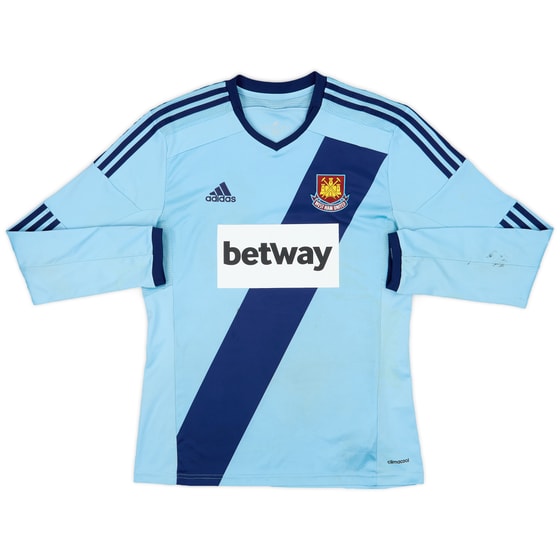 2014-15 West Ham Away L/S Shirt - 5/10 - (M)