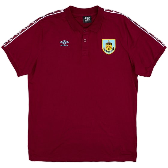 2019-20 Burnley Umbro Polo Shirt - 8/10 - (L)