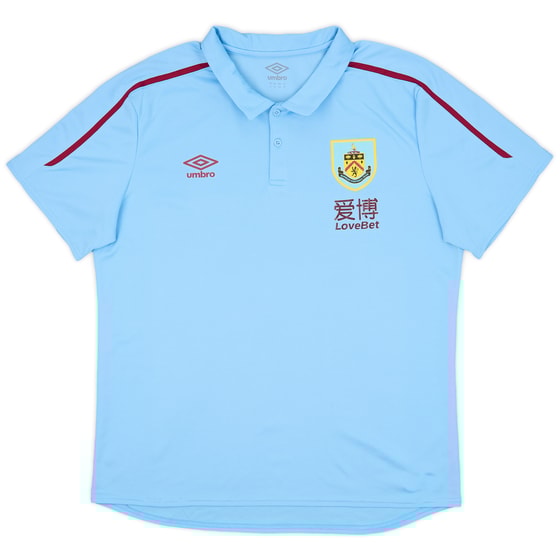 2020-21 Burnley Umbro Polo Shirt - 9/10 - (XL)