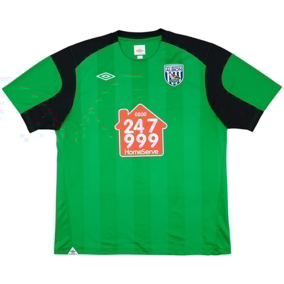 2010-11 West Brom GK S/S Shirt - 6/10 - (XL)