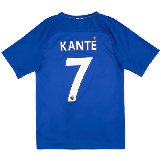 2017-18 Chelsea Home Shirt Kante #7 - 9/10 - (S)