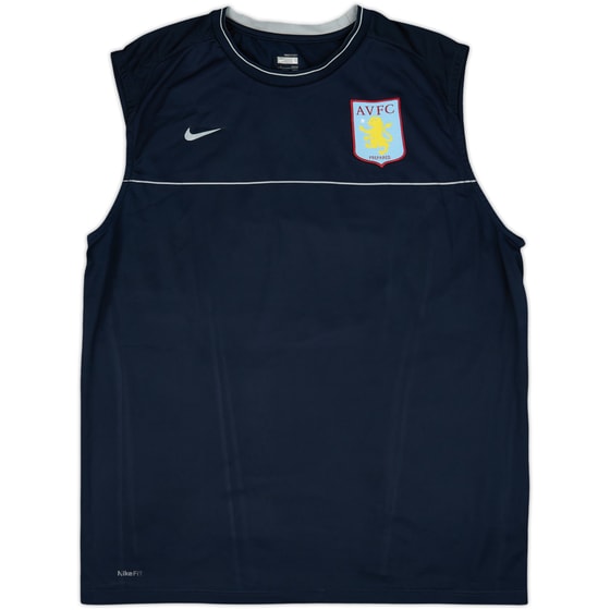 2008-09 Aston Villa Nike Training Vest - 6/10 - (L)
