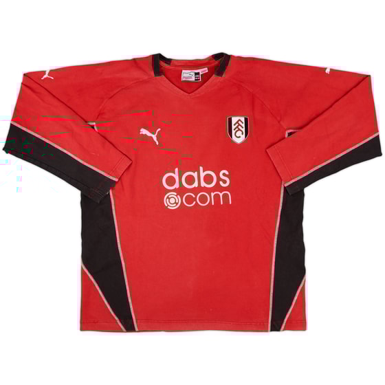 2003-05 Fulham Puma Sweat Top - 6/10 - (XXL)