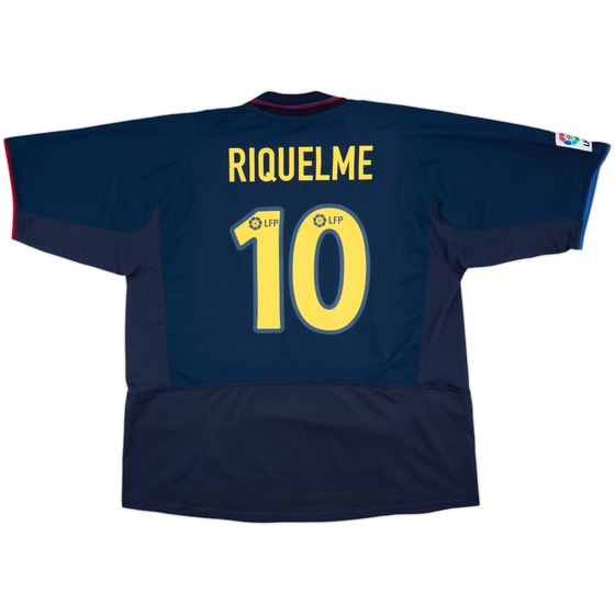 2002-03 Barcelona Away Shirt Riquelme #10 - 9/10 - (XXL)