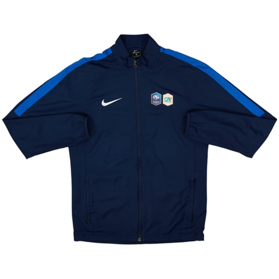 2018-19 French Football Federation Nike Track Jacket - 8/10 - (M)