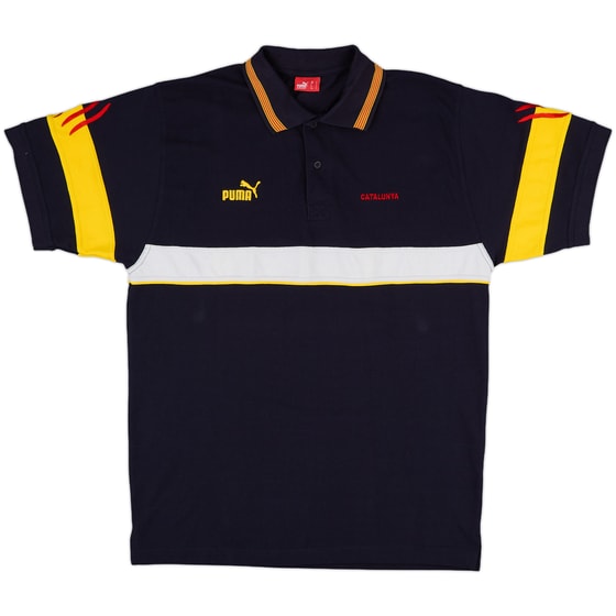 2004-07 Catalunya Puma Polo Shirt - 9/10 - (L)