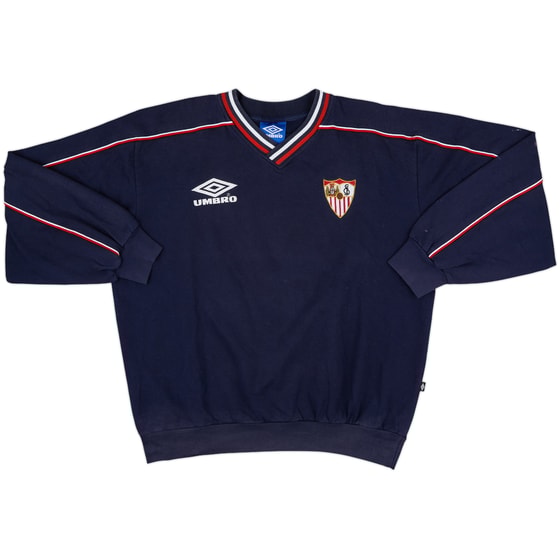 1998-99 Sevilla Umbro Sweatshirt - 7/10 - (L)