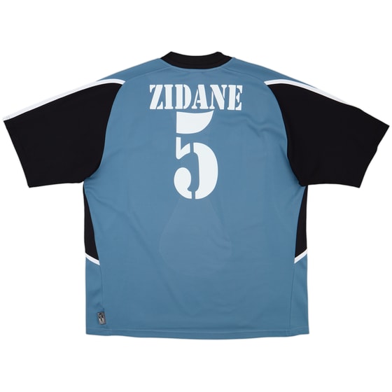 2001 Real Madrid Third Shirt Zidane #5 - 9/10 - (XL)