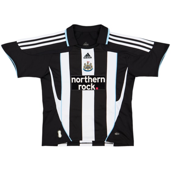 2007-09 Newcastle Home Shirt - 8/10 - (M.Boys)
