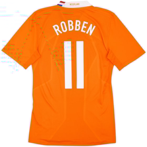 2008-10 Netherlands Limited Edition Player Issue Home Shirt Robben #11 - 8/10 - (L)