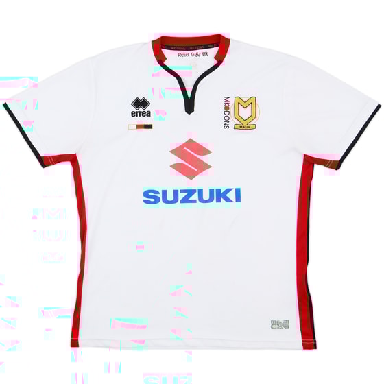 2015-16 MK Dons Home Shirt - 6/10 - (XL)