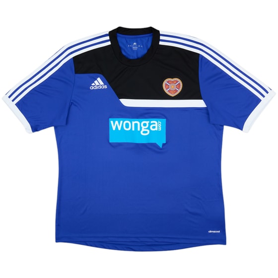 2013-14 Hearts adidas Training Shirt - 10/10 - (M)