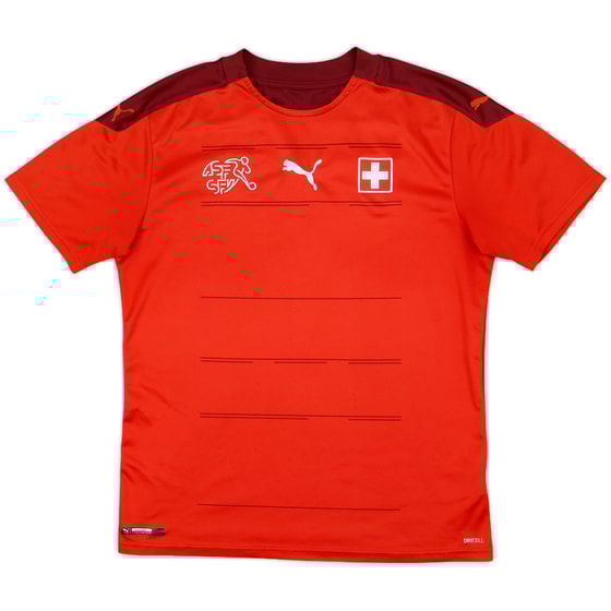 2020-21 Switzerland Home Shirt - 10/10 - (M)