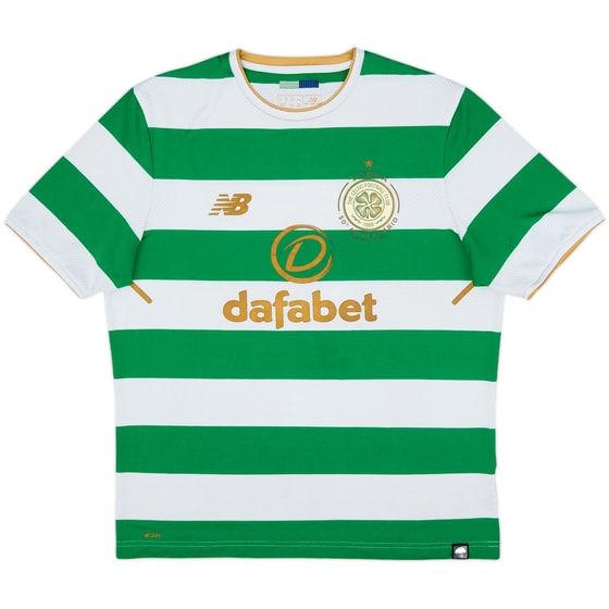 2017-18 Celtic 'Lisbon Lions 50th Anniversary' Home Shirt - 9/10 - (M)