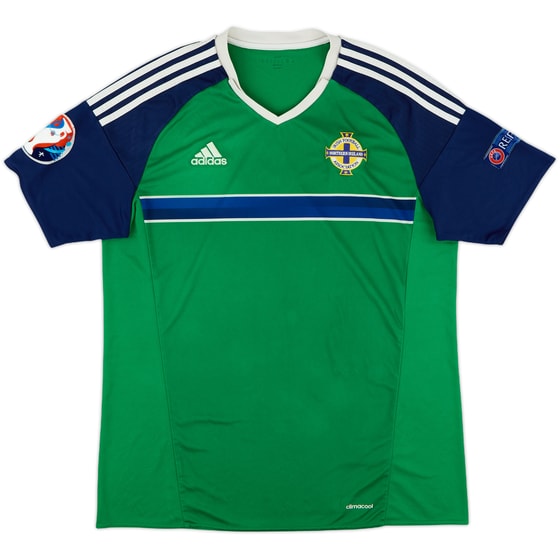 2016-17 Northern Ireland Home Shirt - 5/10 - (L)