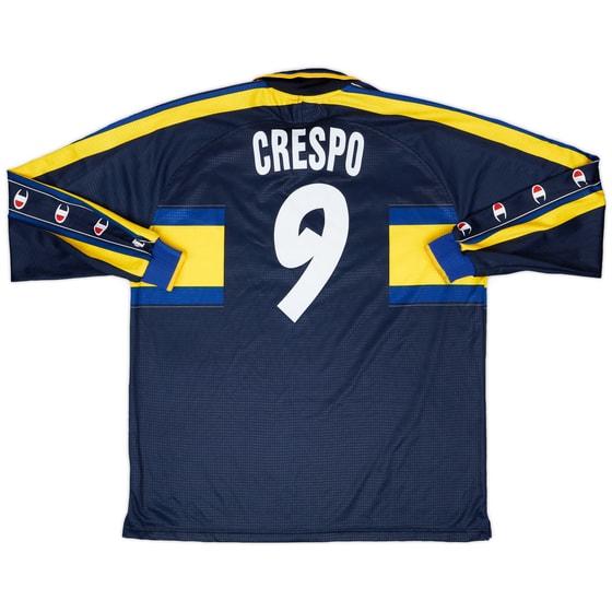 1999-00 Parma Away L/S Shirt Crespo #9 - 8/10 - (XL)