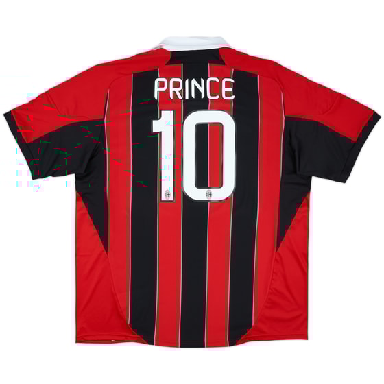 2012-13 AC Milan Home Shirt Prince #10 - 10/10 - (XXL)
