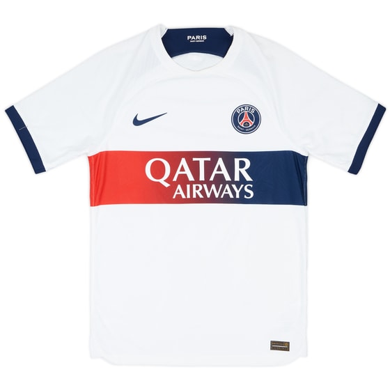 2023-24 Paris Saint-Germain Authentic Away Shirt - 5/10 - (XL)
