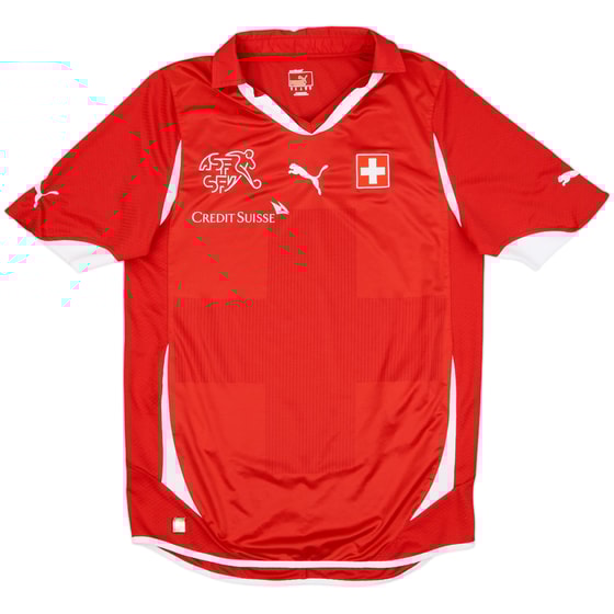 2010-11 Switzerland Home Shirt - 7/10 - (M)