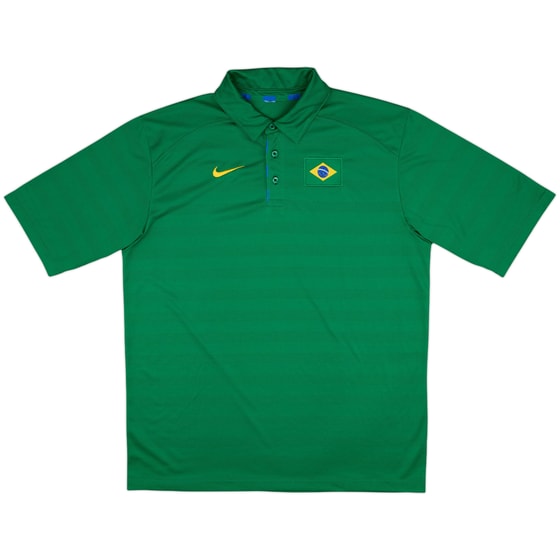 2010-11 Brazil Nike Polo Shirt - 9/10 - (XL)
