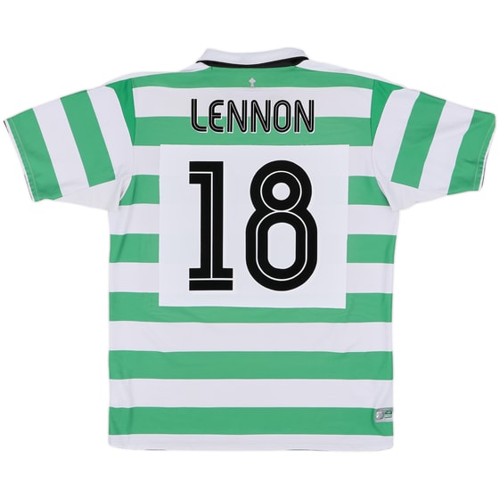 2004-05 Celtic Home Shirt Lennon #18 - 5/10 - (L)