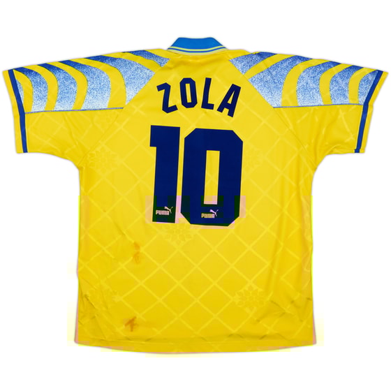 1995-96 Parma Third Shirt Zola #10 - 6/10 - (L)