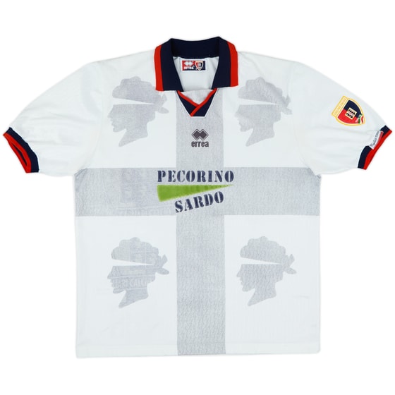 1995-96 Cagliari Away Shirt - 8/10 - (XL)