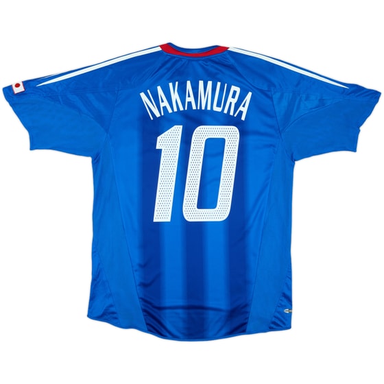 2004-06 Japan Home Shirt Nakamura #10 - 8/10 - (S)