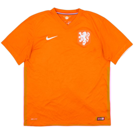 2014-15 Netherlands Home Shirt - 8/10 - (L)