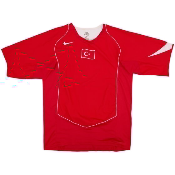 2004-06 Turkey Home Shirt - 9/10 - (L)