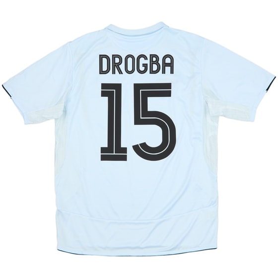 2005-06 Chelsea Away Shirt Drogba #15 - 7/10 - (M)