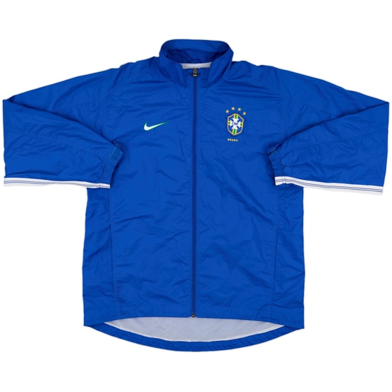 1998-00 Brazil Nike Track Jacket - 8/10 - (M)
