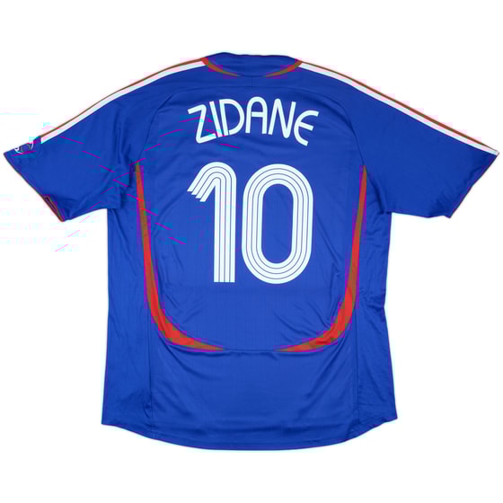 2006-07 France Home Shirt Zidane #10 - 8/10 - (XL)