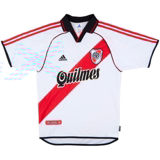 2000-02 River Plate Home Shirt - 7/10 - (S)