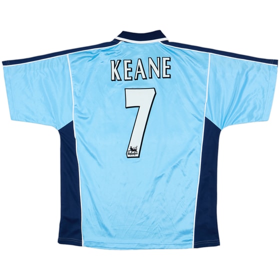1999-00 Coventry Home Shirt Keane #7 - 9/10 - (L)