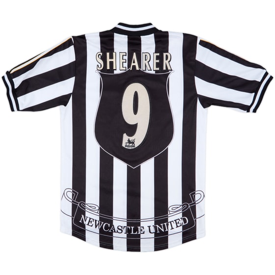 1997-99 Newcastle Home Shirt Shearer #9 - 8/10 - (S)