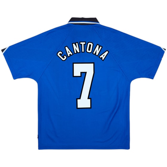 1996-98 Manchester United Third Shirt Cantona #7 - 9/10 - (M)