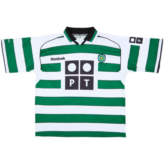 2001-02 Sporting CP Home Shirt - 9/10 - (L)