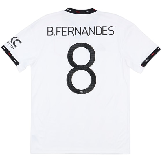 2022-23 Manchester United Away Shirt B.Fernandes #8 - 10/10 - (M)