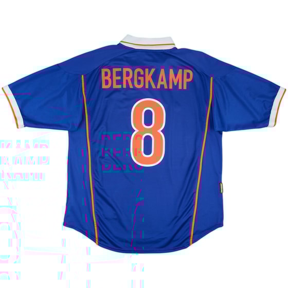 1998-00 Netherlands Away Shirt Bergkamp #8 - 8/10 - (XL)