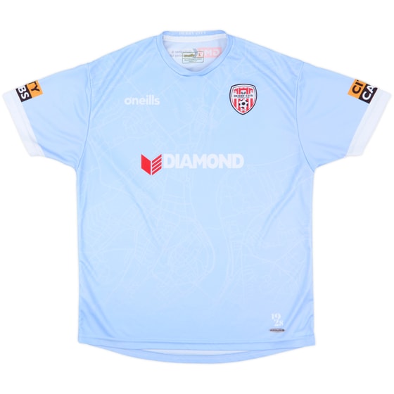 2022-23 Derry City Away Shirt - 9/10 - (L)