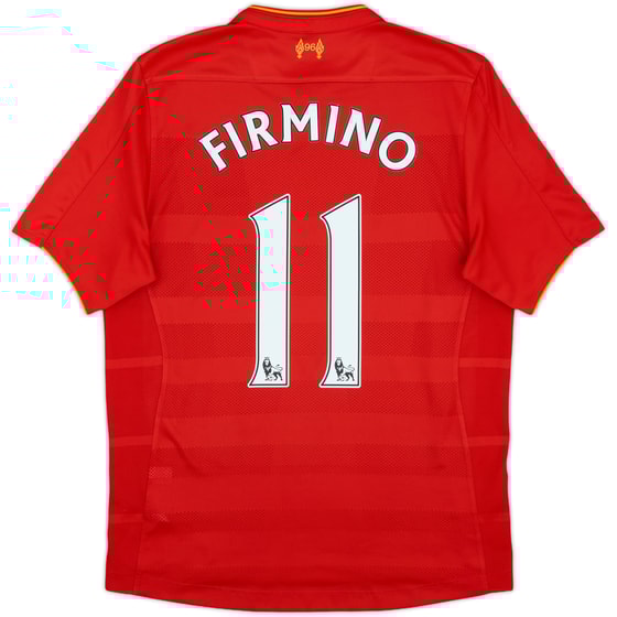 2016-17 Liverpool Home Shirt Firmino #11